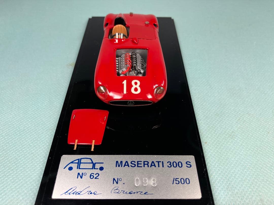 １／４３　ＡＢＣ　マセラティ　３００Ｓ　１９５５年ベネゼイラＧＰ　No.１８