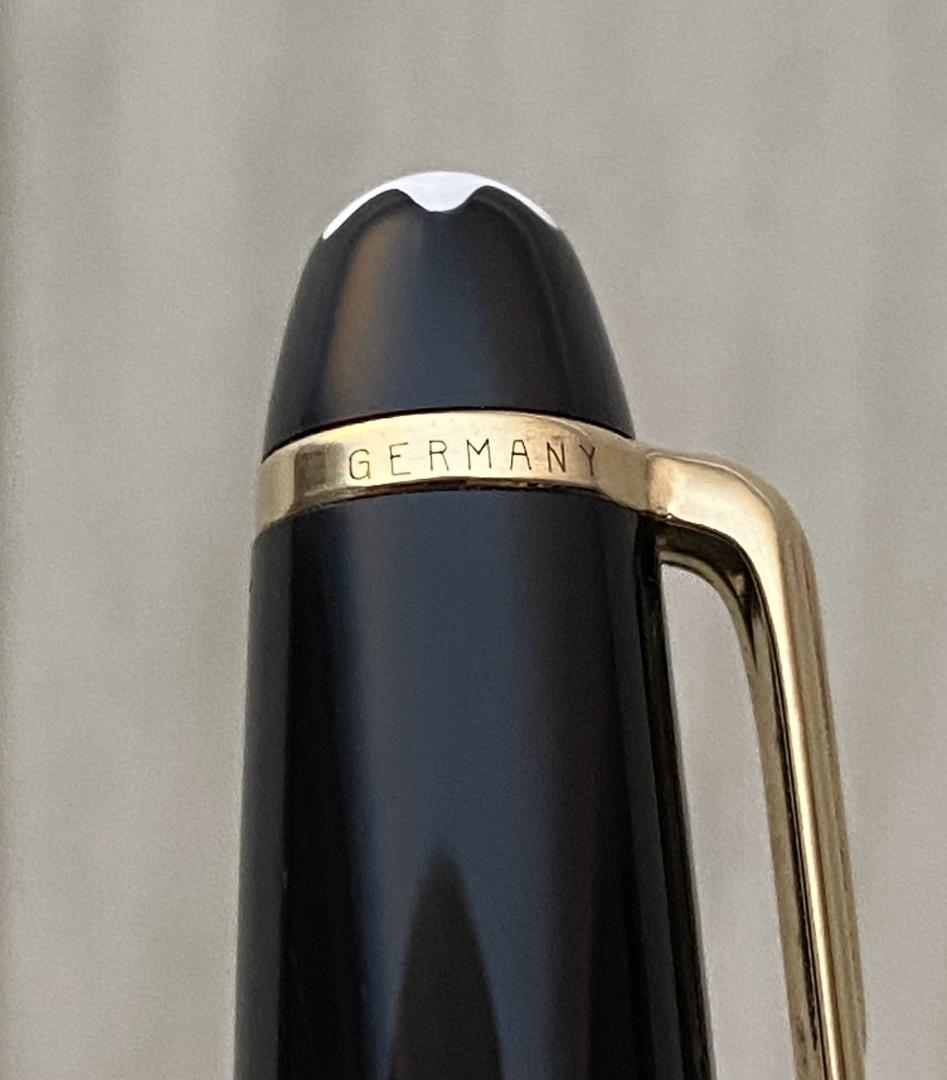 ドイツ製 モンブラン 163 クラシックキャップ式 ローラーボール　純正リフィル