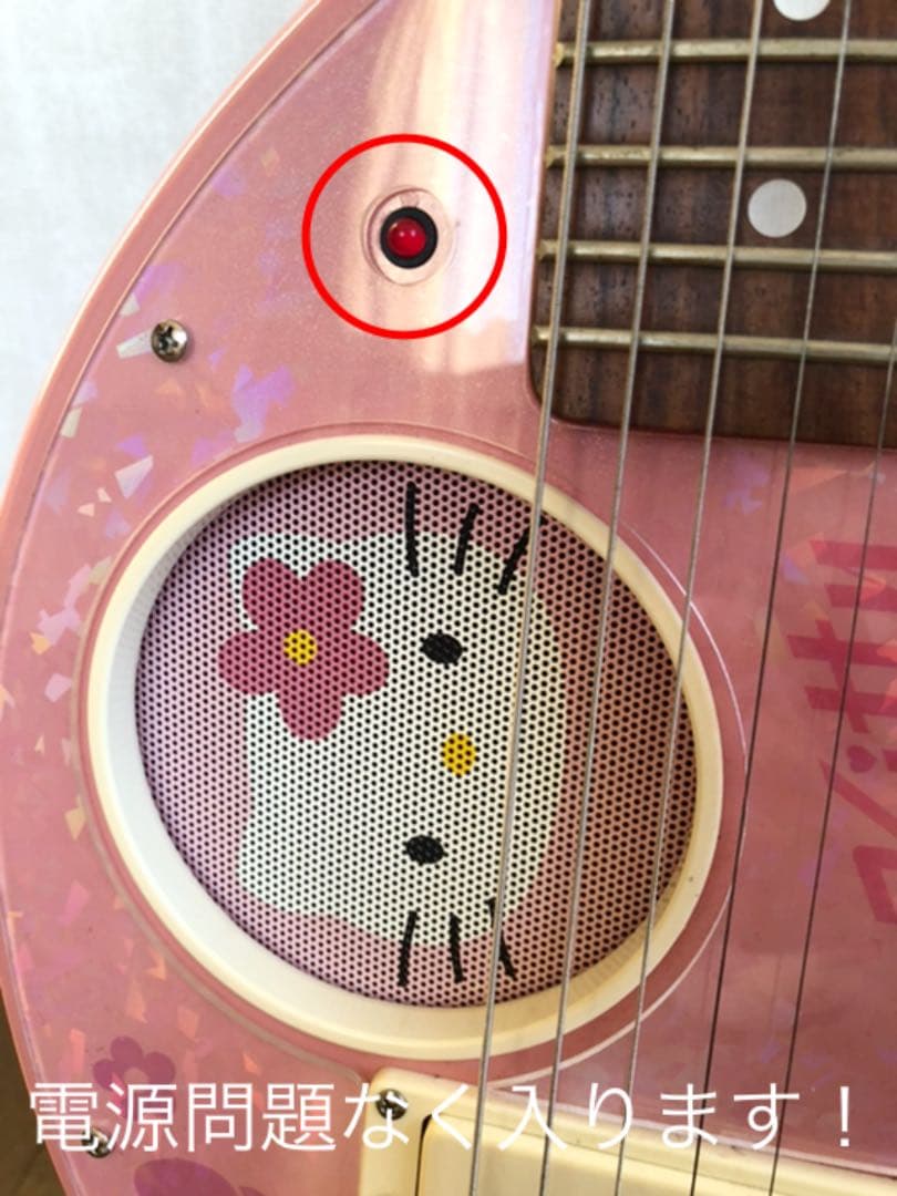 FERNANDES フェルナンデス ZO-3ギター ハローキティモデル ピンク