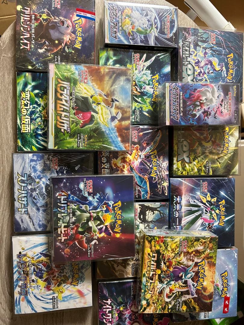 ポケカ シュリンク付き 未開封BOX まとめ売り