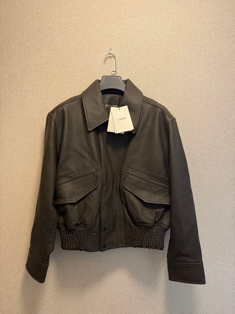 Lemaire 25ss nappa leather jacket Mサイズ Lemaire 25ss nappa leather jacket Mサイズ LEMAIRE Soft Nappa