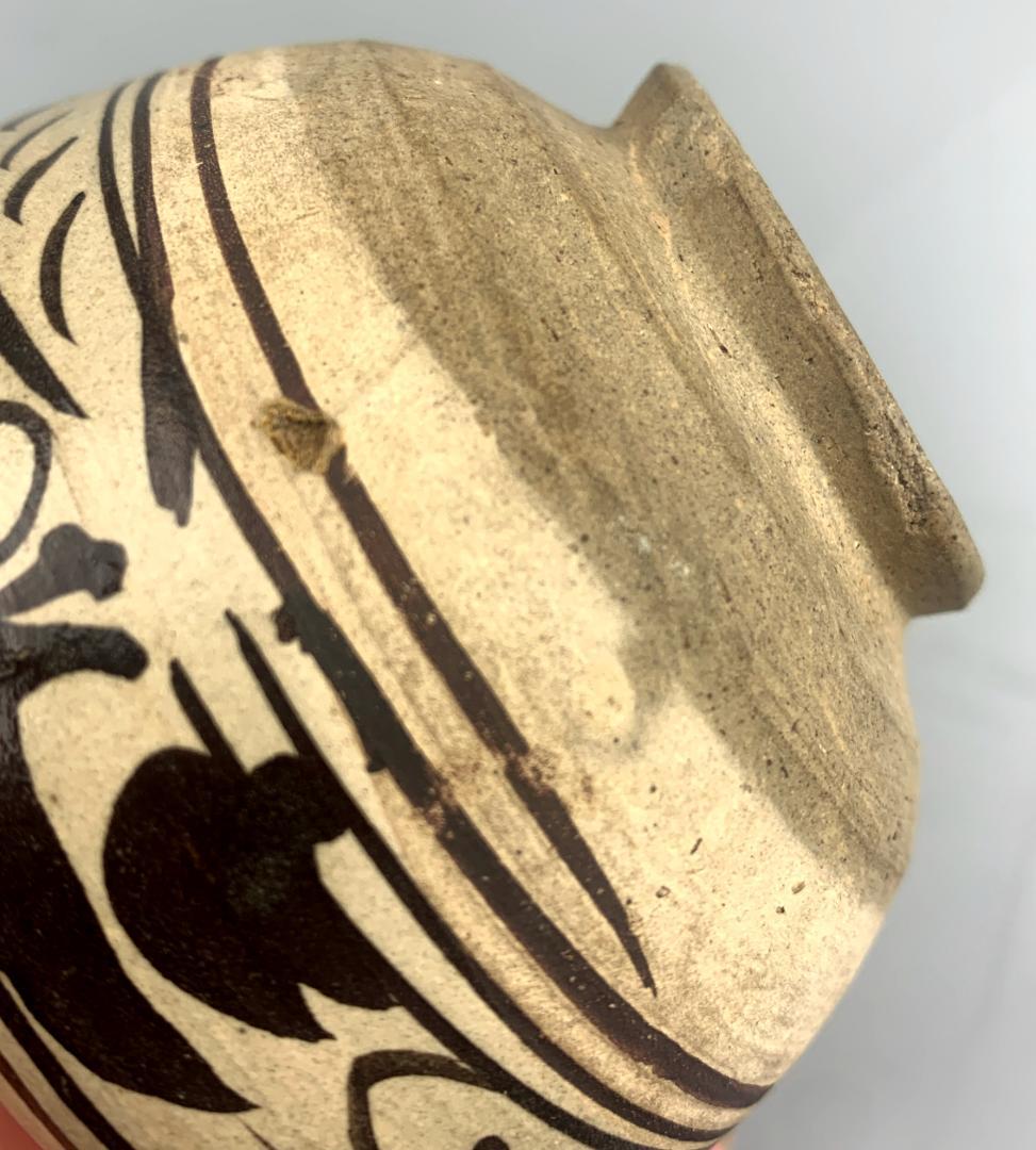 磁州窯小壺 中国美術 民家蔵出し 骨董品 時代物 元 合箱