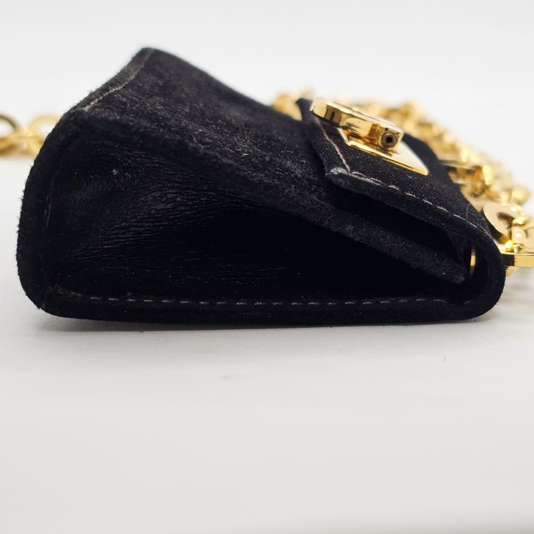 【稀少】フェラガモ ヴァラ チェーンミニバッグ ポーチ