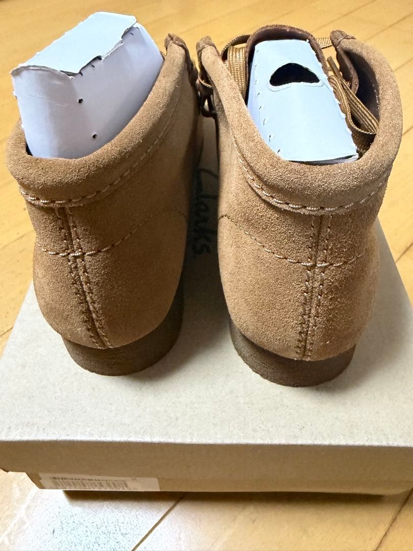 クラークス ワラビー Clarks Wallabee Boot ブラウン 41
