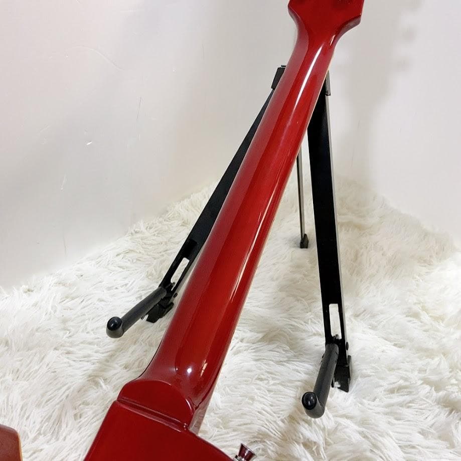 ギャラン GALAN レスポール 虎目 LEAD ROCK レッド - メルカリ