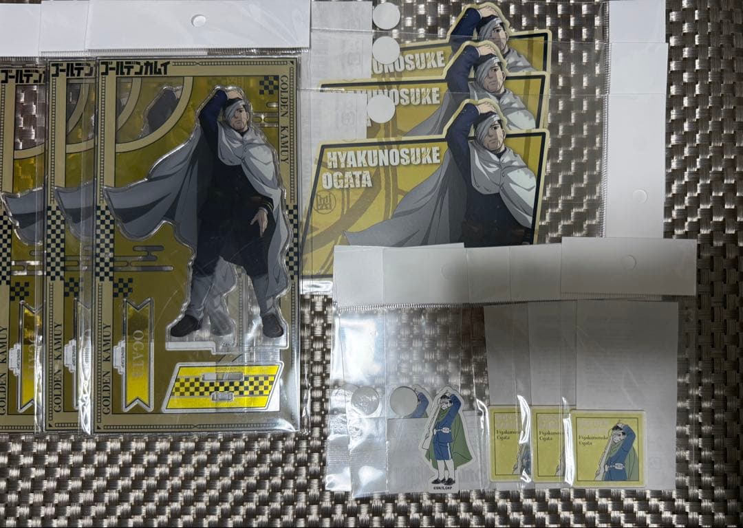 GANGSTA. アクリルマルチスタンド ニコラス ラバーコースター 巾着