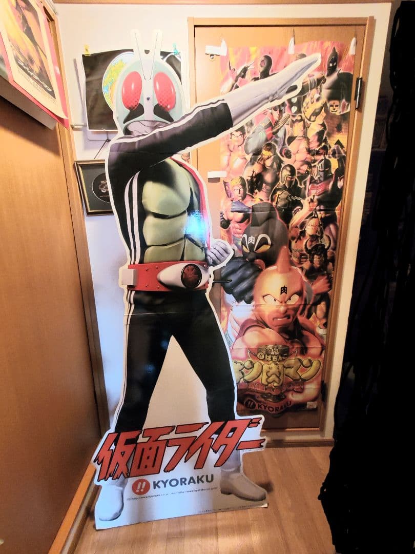 仮面ライダー　ぱちんこ　等身大　パネル