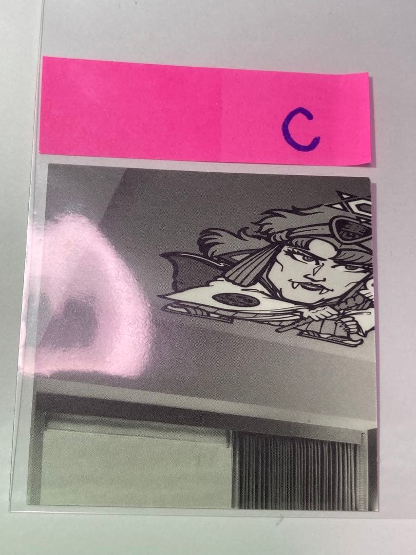 c ロッテシティホテル錦糸町 サタン天使マリア シール 1枚 ビックリマンシール