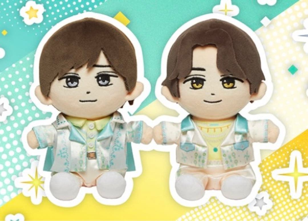 はぴぬい 永瀬廉 髙橋海人 ぬいぐるみ 2体セット King & Prince
