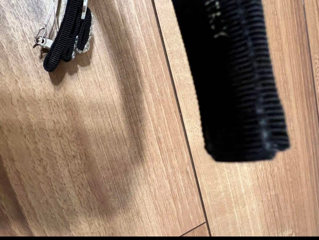 【り】Ferragamo カチューシャ　バレッタ ヴァラ　リボン 黒