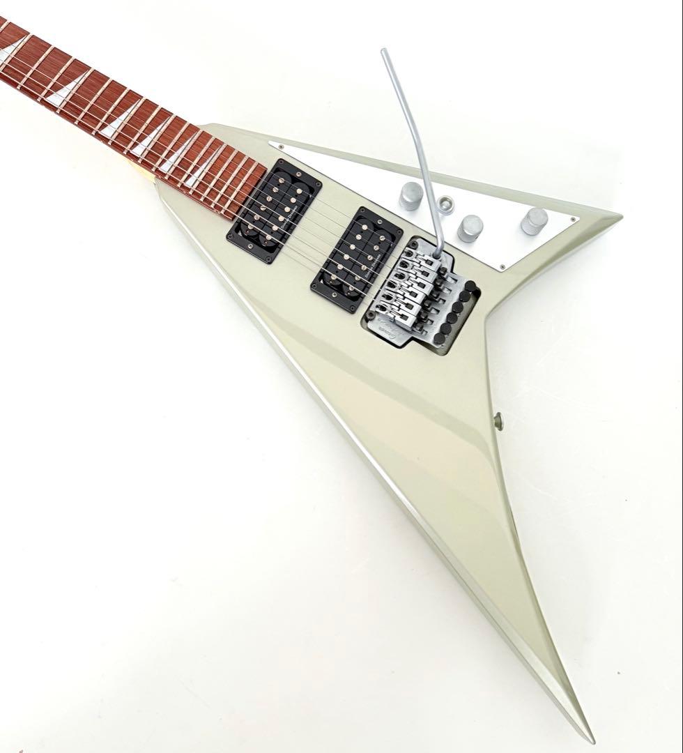 【美品】Grover Jackson RANDY V エレキギター Grover Jackson Randy Rhoads Flying V Metallic Black Seymour Duncan