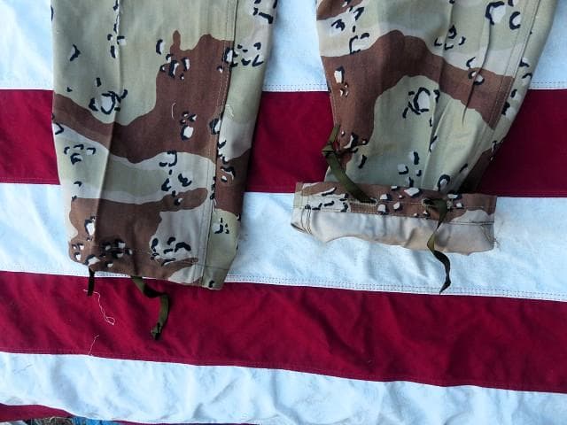 レア! 米軍実物 デザート6カラー BDUパンツ S-R チョコチップ 687