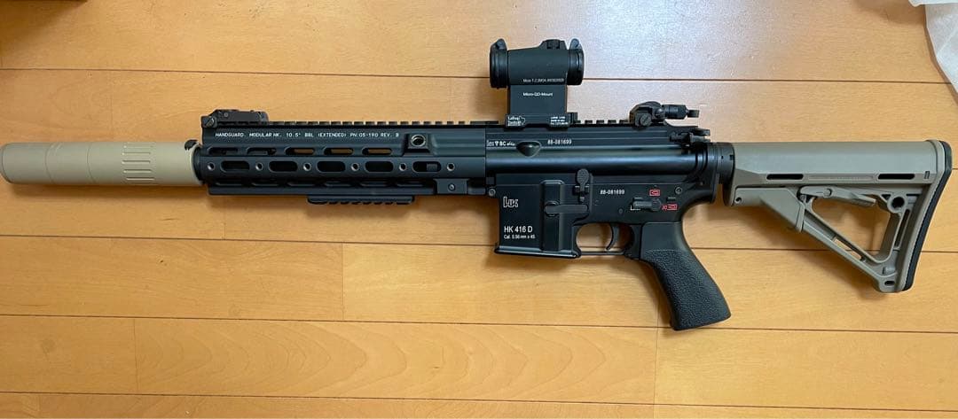 東京マルイ　次世代電動ガン　hk416 デルタカスタム　カスタム品 AIRSOFT97 本店通販部 / 【カスタム】東京マルイ 次世代電動ガン HK416