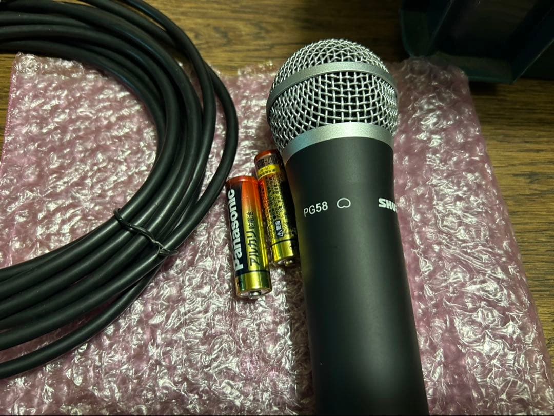 SHURE ワイヤレスマイクシステム SVX24/PG58