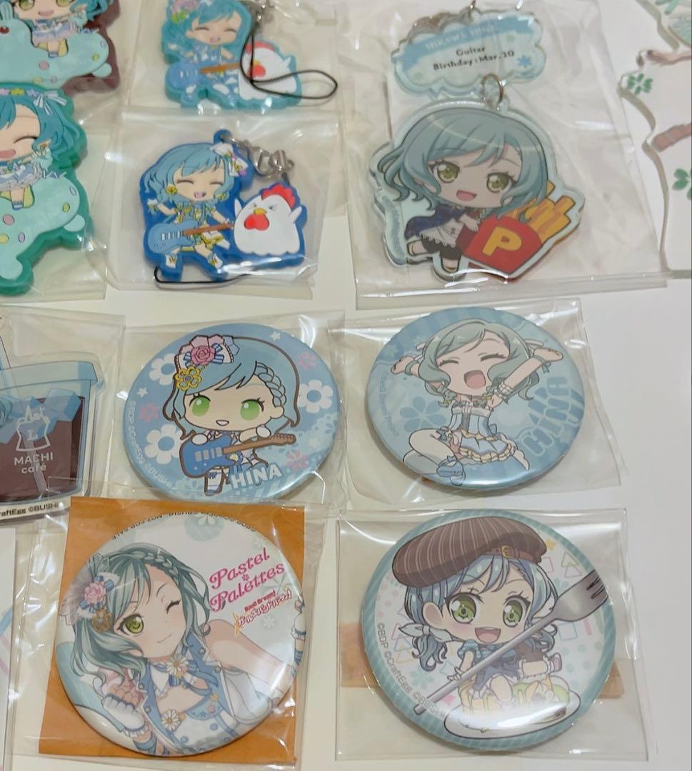 氷川紗夜 Roselia 氷川日菜 缶バッジ アクスタ グッズセット