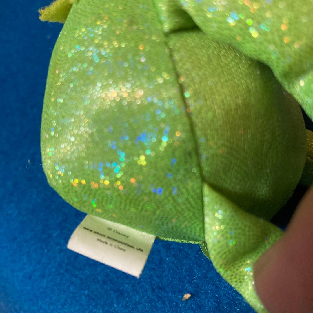 綺麗め　カーミット　ぬいぐるみ　キーホルダー　ディズニー　マペット　セサミ