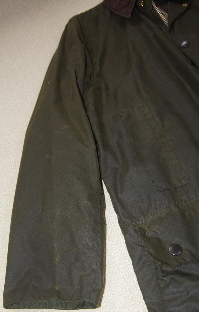 Barbour Border C38/96CM ダークグリーン(ヴィンテージ)