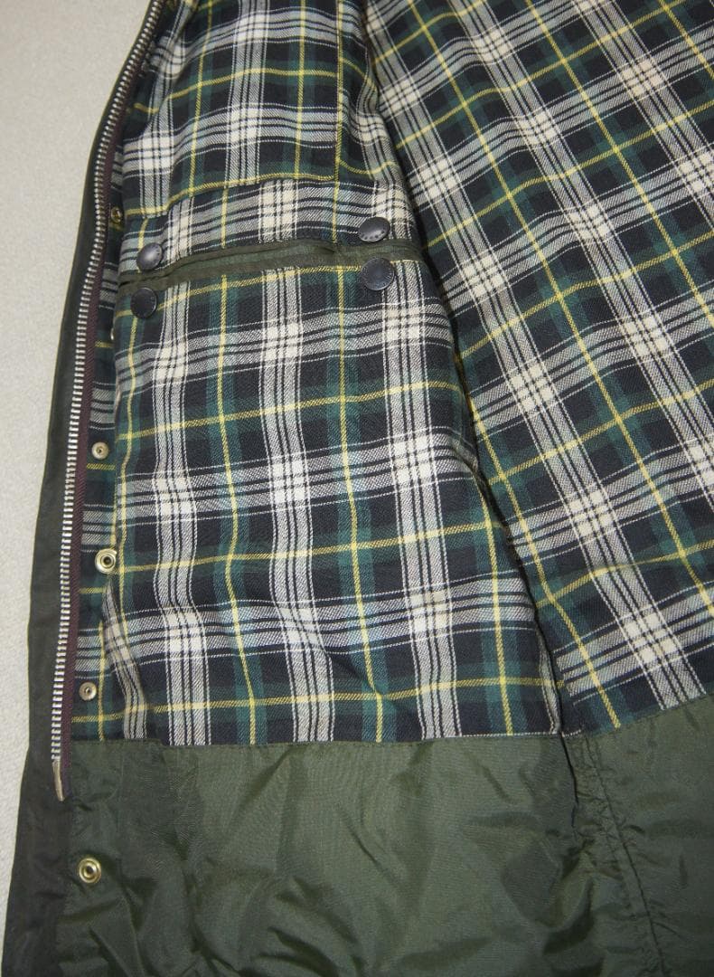 Barbour Border C38/96CM ダークグリーン(ヴィンテージ)
