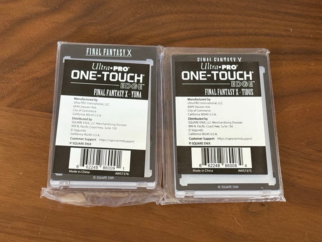 Ultra Pro ONE TOUCH EDGE FF ユウナ、ティーダ セット