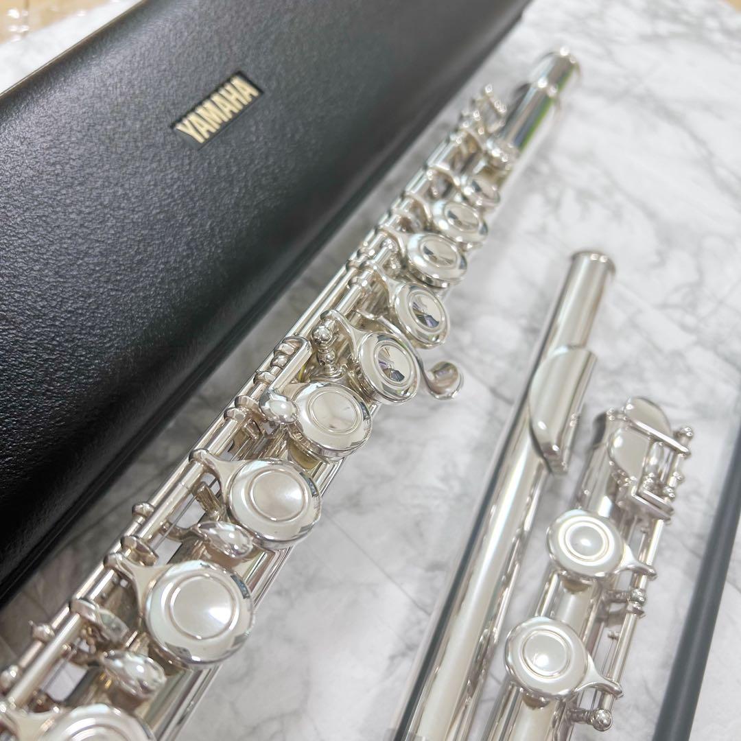 フルート YAMAHA YFL-221 ハードケース付　1887 タンポ劣化なし