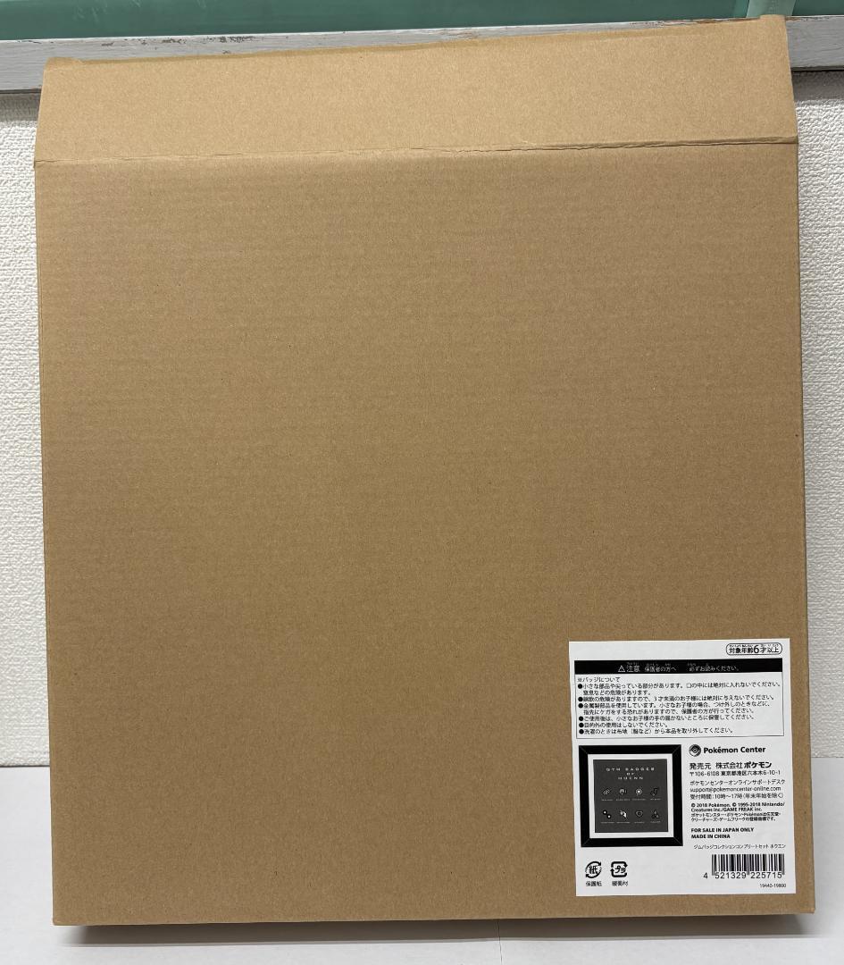 【ホウエン】 ポケモンセンター ジムバッジコレクションコンプリートセット №8