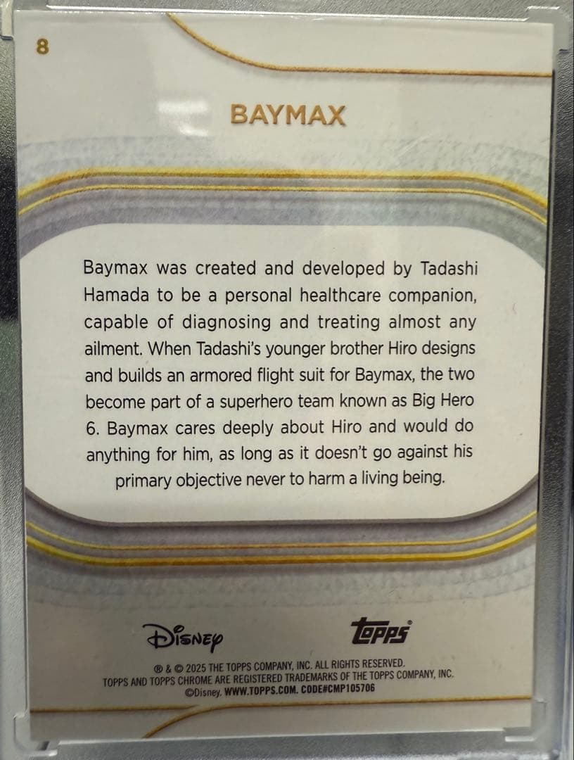 TOPPS Disney ベイマックス ミッキーマウスパラレルカード サイン以外