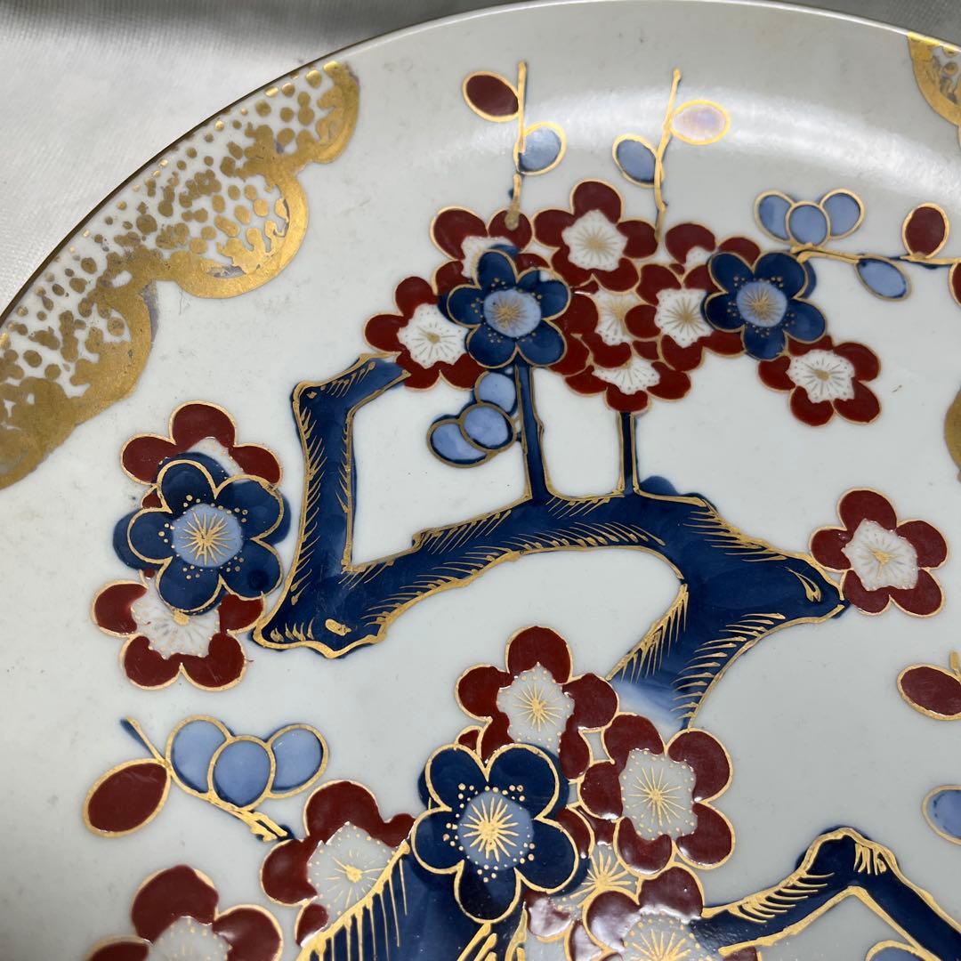 有田焼　秀峰作　大皿　幅約36.5㎝