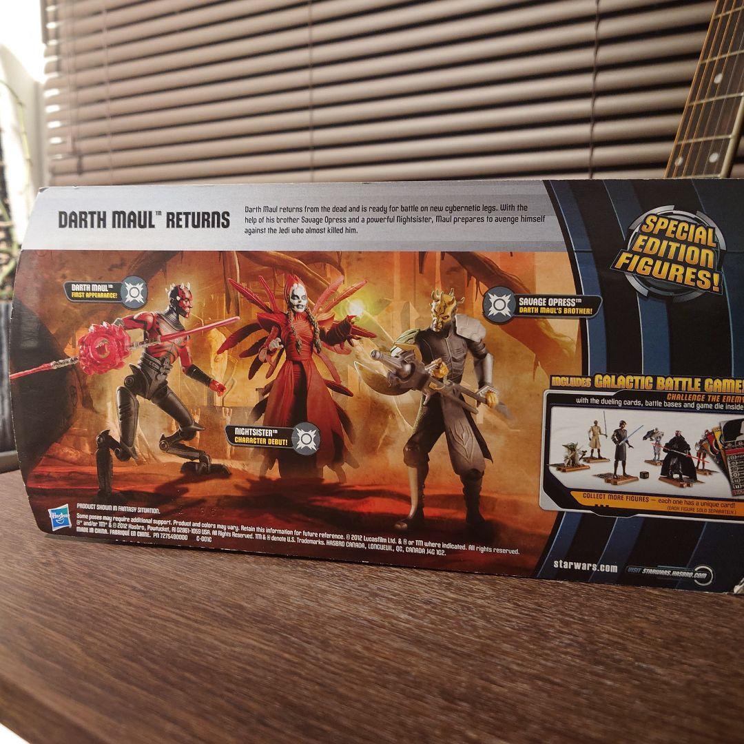 スターウォーズ クローンウォーズ フィギュア バトルパック ダースモール　激レア