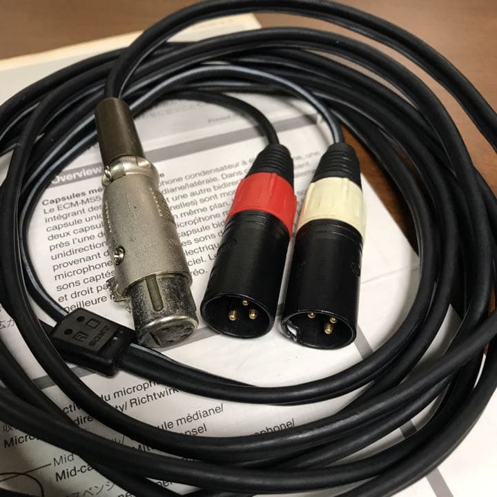 SONY ECM-MS5 コンデンサーステレオマイク