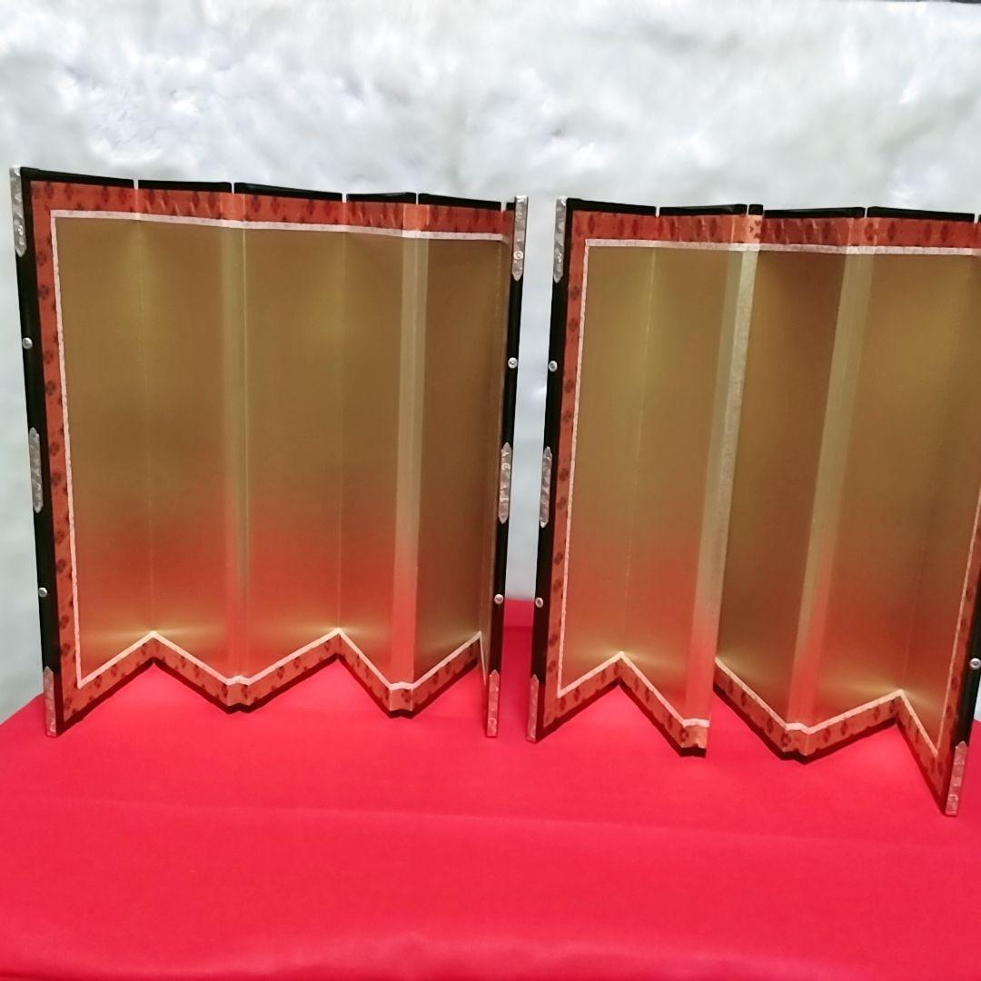 お雛様◆お内裏様◆7段飾り◆金屏風・ぼんぼり・三宝台（花器）◆美品