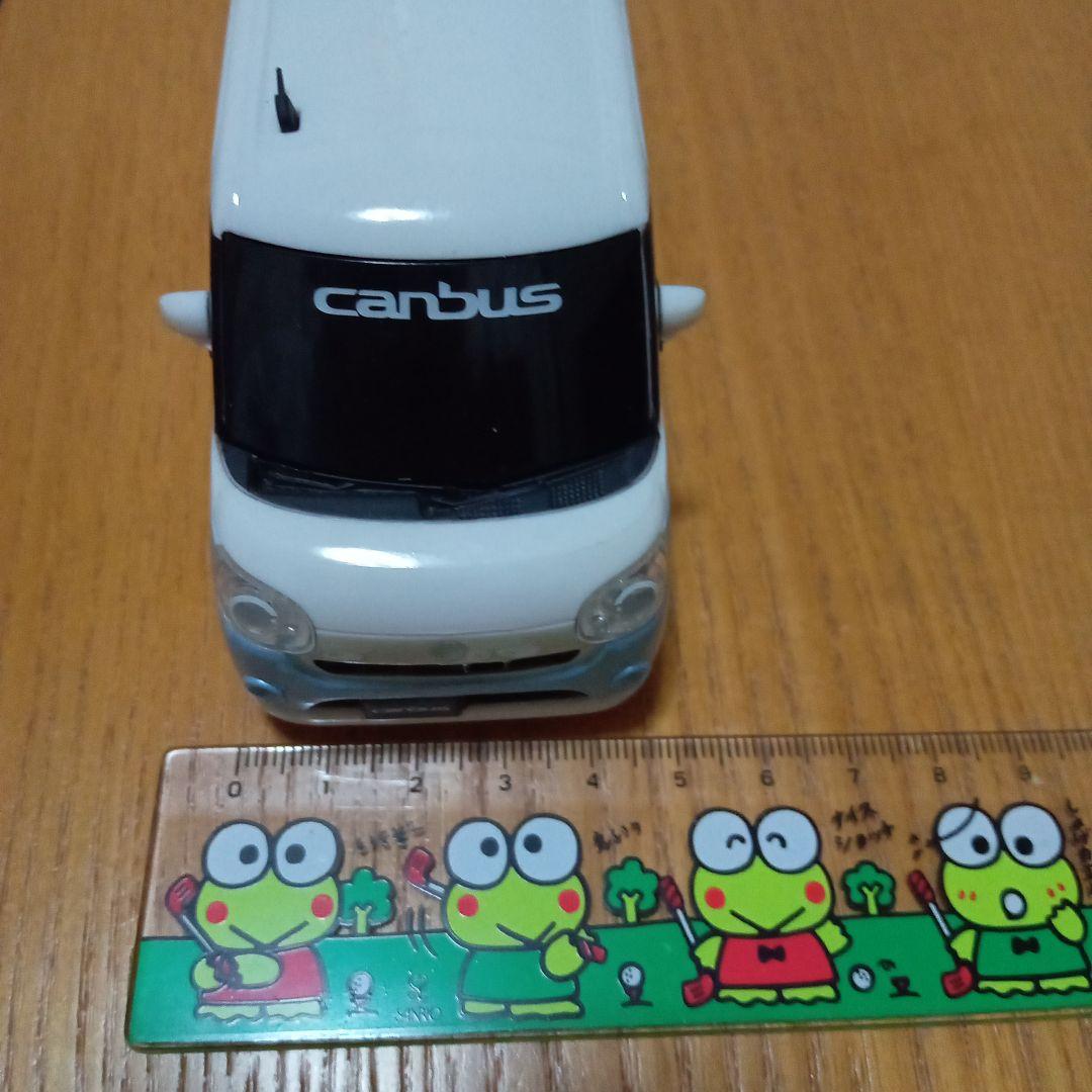 ダイハツ　ムーヴキャンバス　ミニカー　DAIHATSU　キャンバス　水色