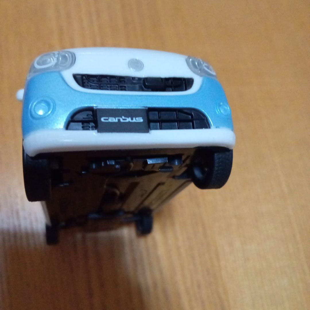 ダイハツ　ムーヴキャンバス　ミニカー　DAIHATSU　キャンバス　水色