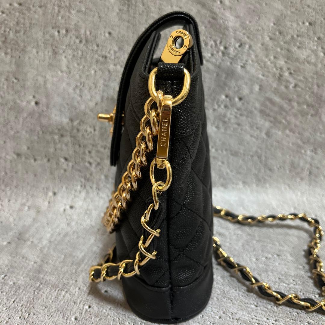 シャネルノベルティミニショルダー　ショルダーバッグ　2way バケット型