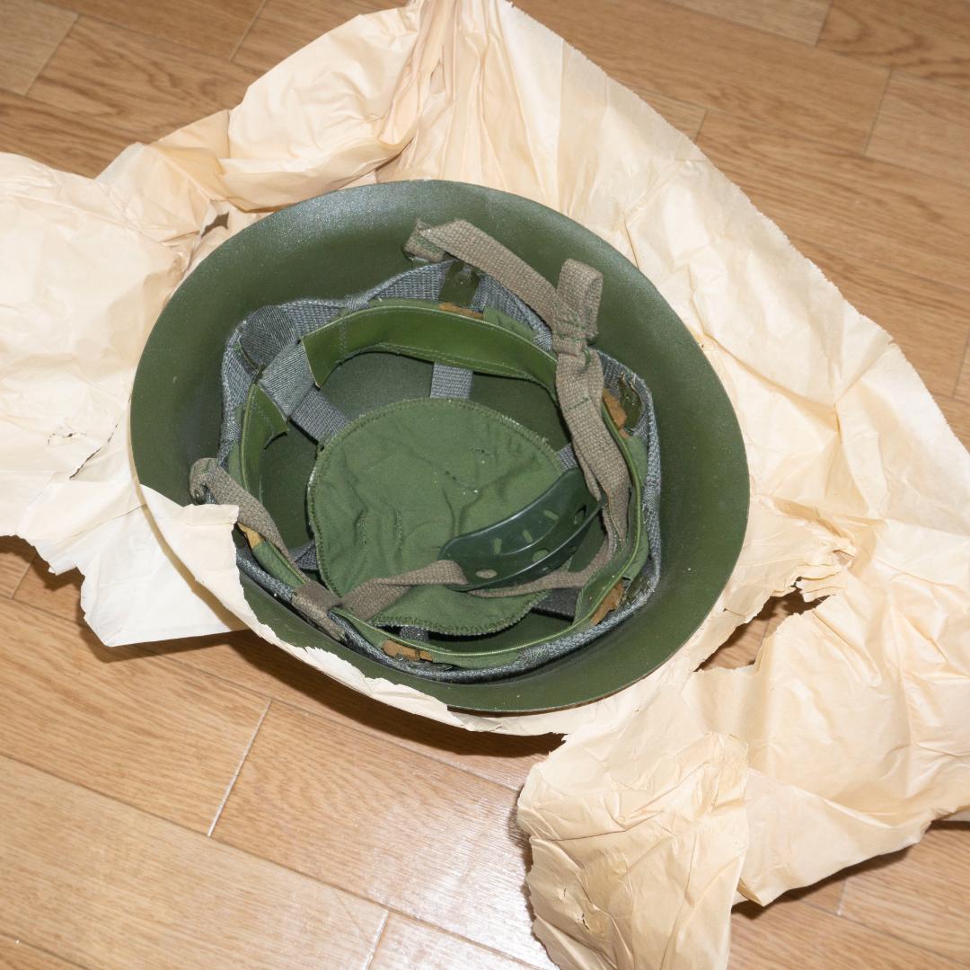 新品未使用・実物】 中国軍 GK80A スチールヘルメット 軍放出品 - メルカリ