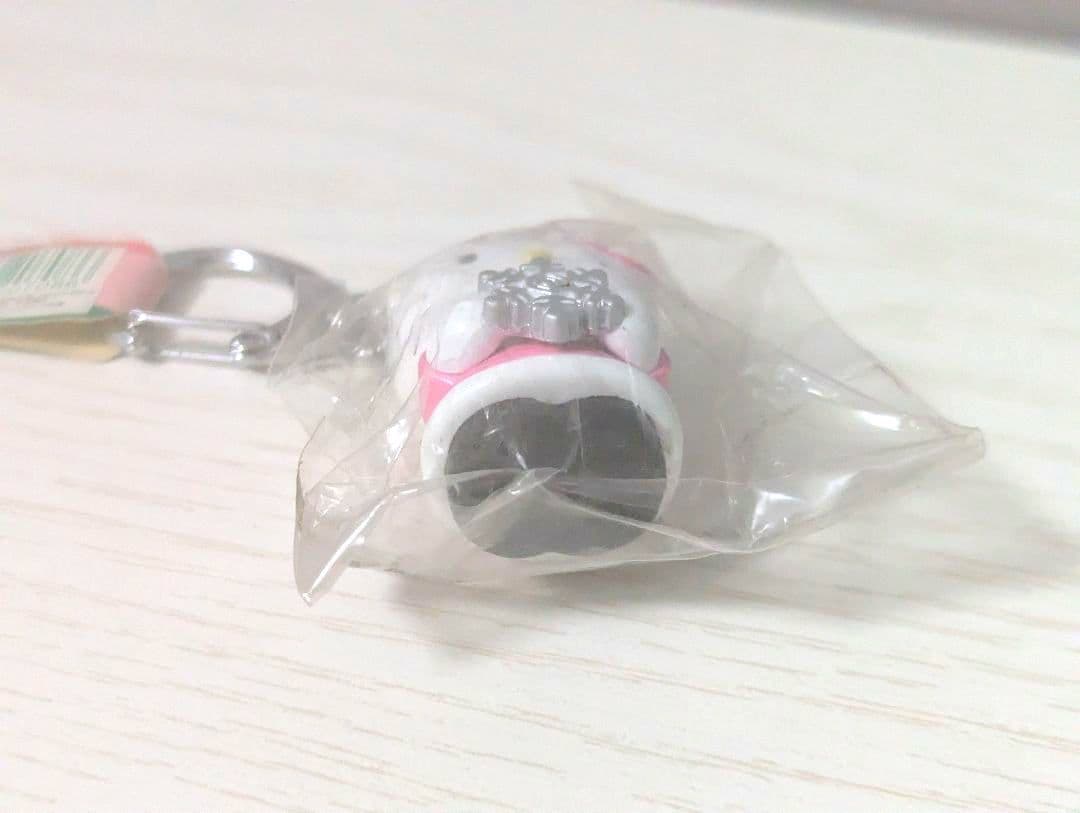 ハローキティ クリスマス 雪の結晶 キーリング キーホルダー 平成レトロ 当時物