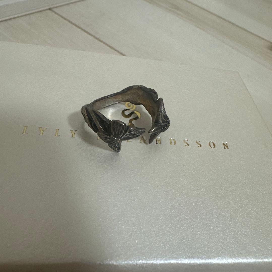 LYLY ERLANDSSON the SILENCE パピヨンリング シルバー