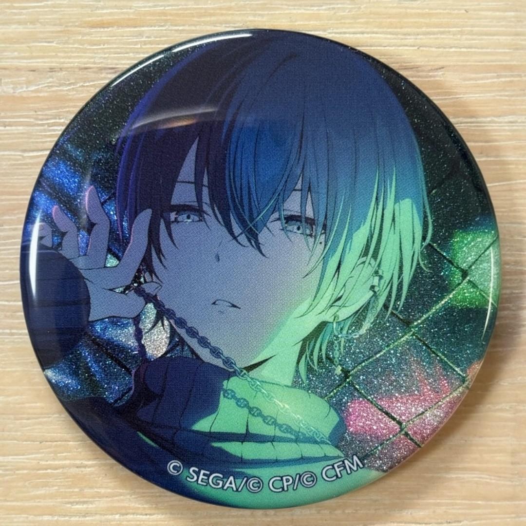 青柳冬弥 プロセカ グリッター缶バッジ 40A 15個