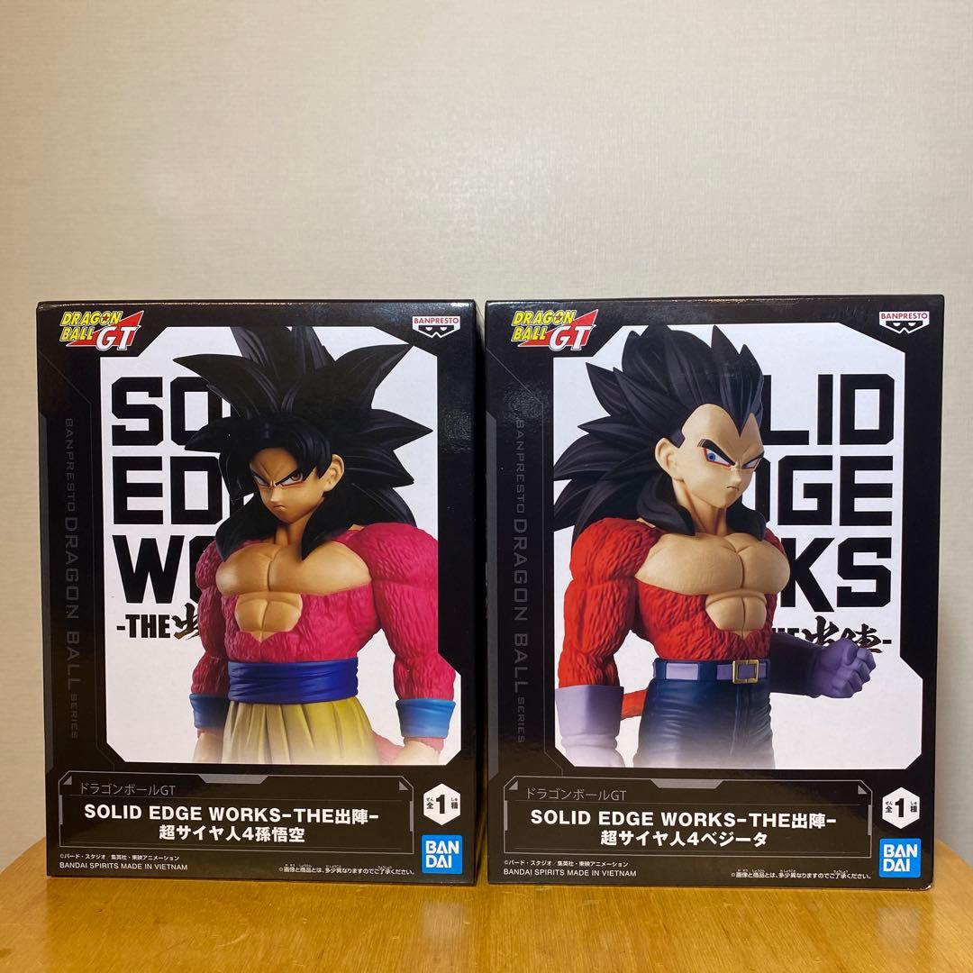 ドラゴンボールGT THE出陣 超サイヤ人4 孫悟空／ベジータ 2体セット