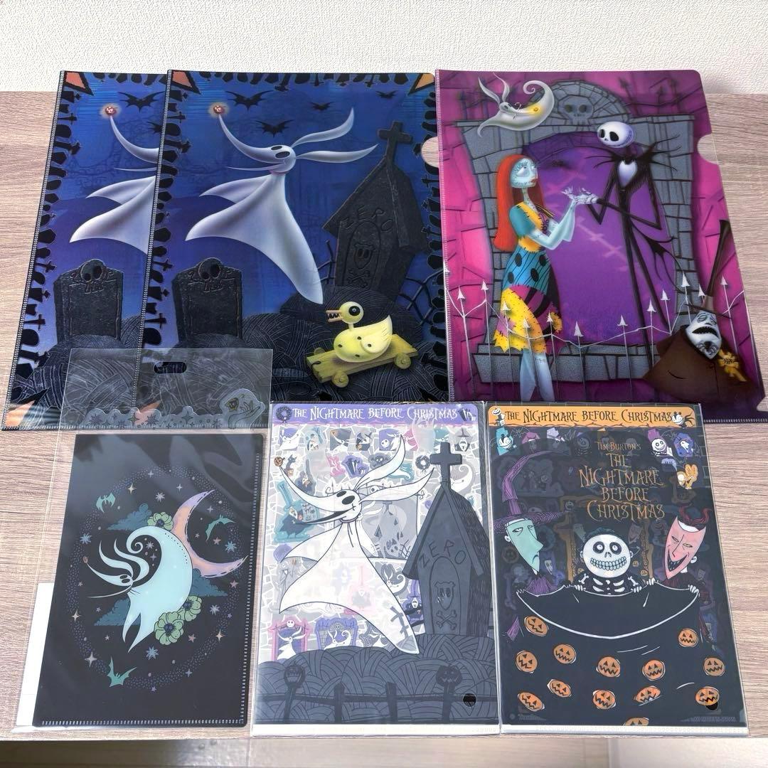 【まとめ売り¨̮⃝】ナイトメア・ビフォア・クリスマスキーホルダーストラップファイル他