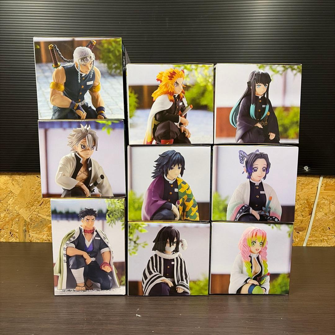 鬼滅の刃　ちょこのせ　プレミアムフィギュア　柱合会議　9体セット