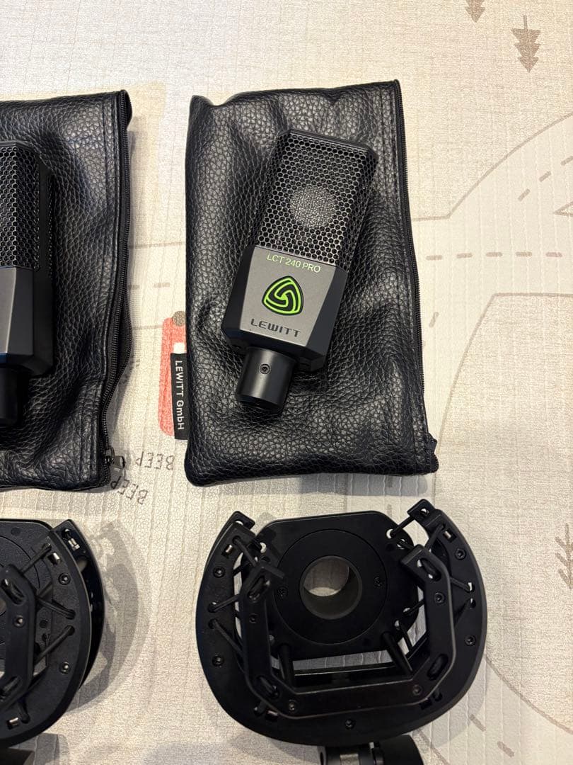 LEWITT LCT 240 PRO BLACK コンデンサーマイク［2本