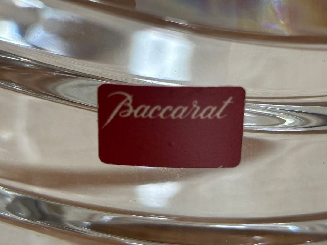 Baccarat バカラ フラワー ウェーブボール