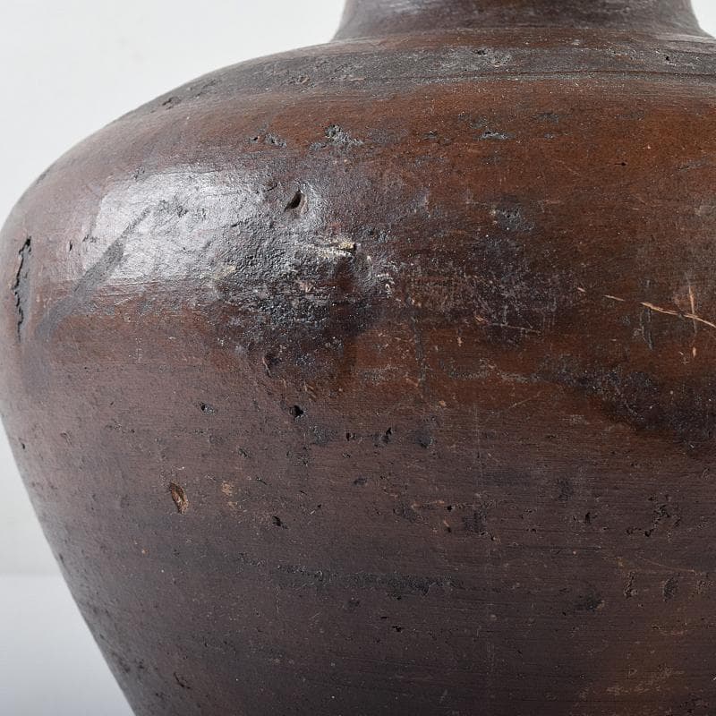 朝鮮美術　須恵器　新羅土器　水注瓶　C　R8666B