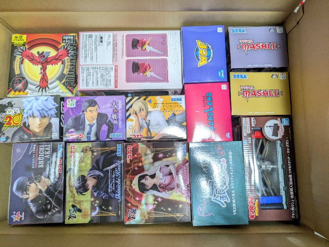 フィギュアまとめ売り　銀魂　ポケモン　コナン　サンドランド　マッシュル　サカモト