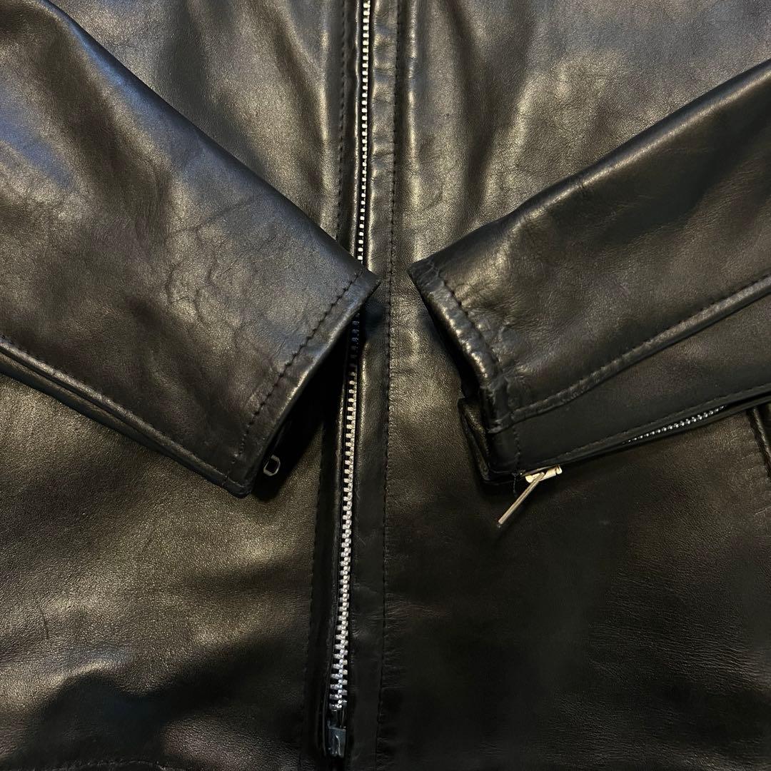 KF様【美品】Schott シングルライダース サイズ40 ファーライナー付き