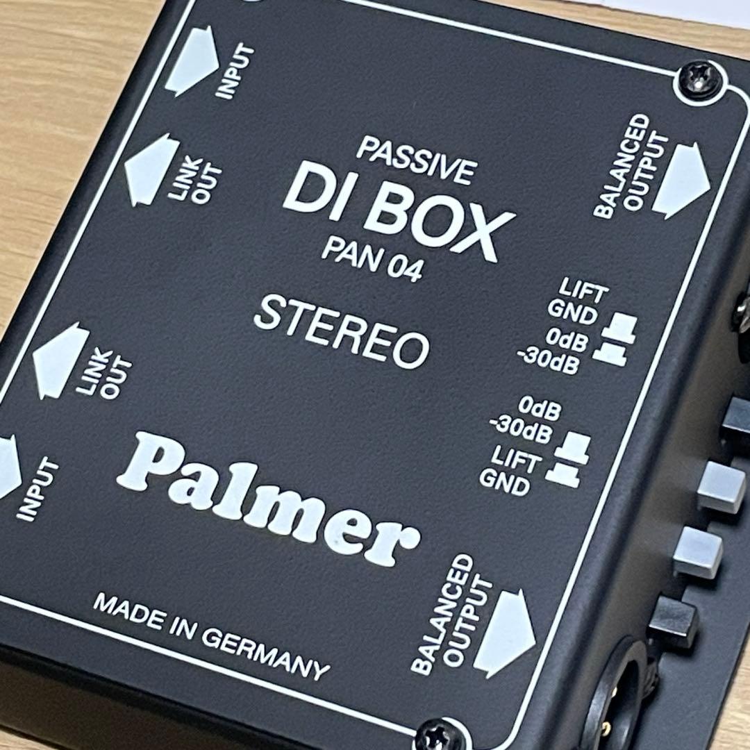 Palmer パルマー PAN04 Passive DI ダイレクトボックス