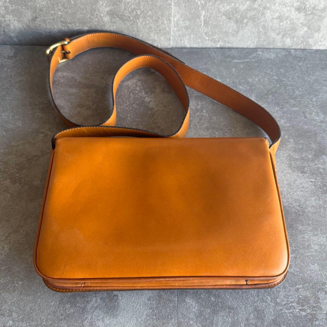 Peppe ⭐️セリーヌ⭐️トリオンフ 金具 レザー ショルダーバッグ