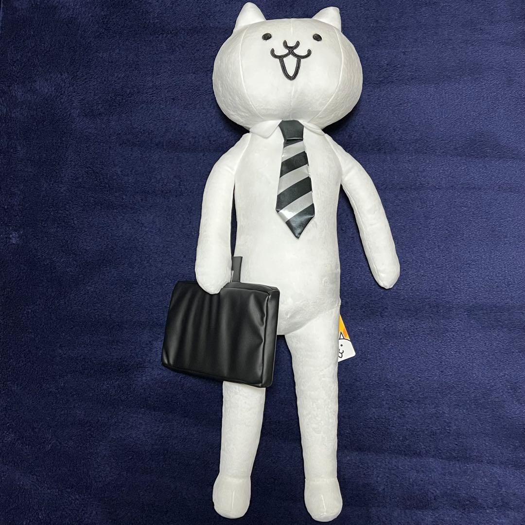 にゃんこ大戦争 BIGぬいぐるみ(ネコリーマン) - メルカリ