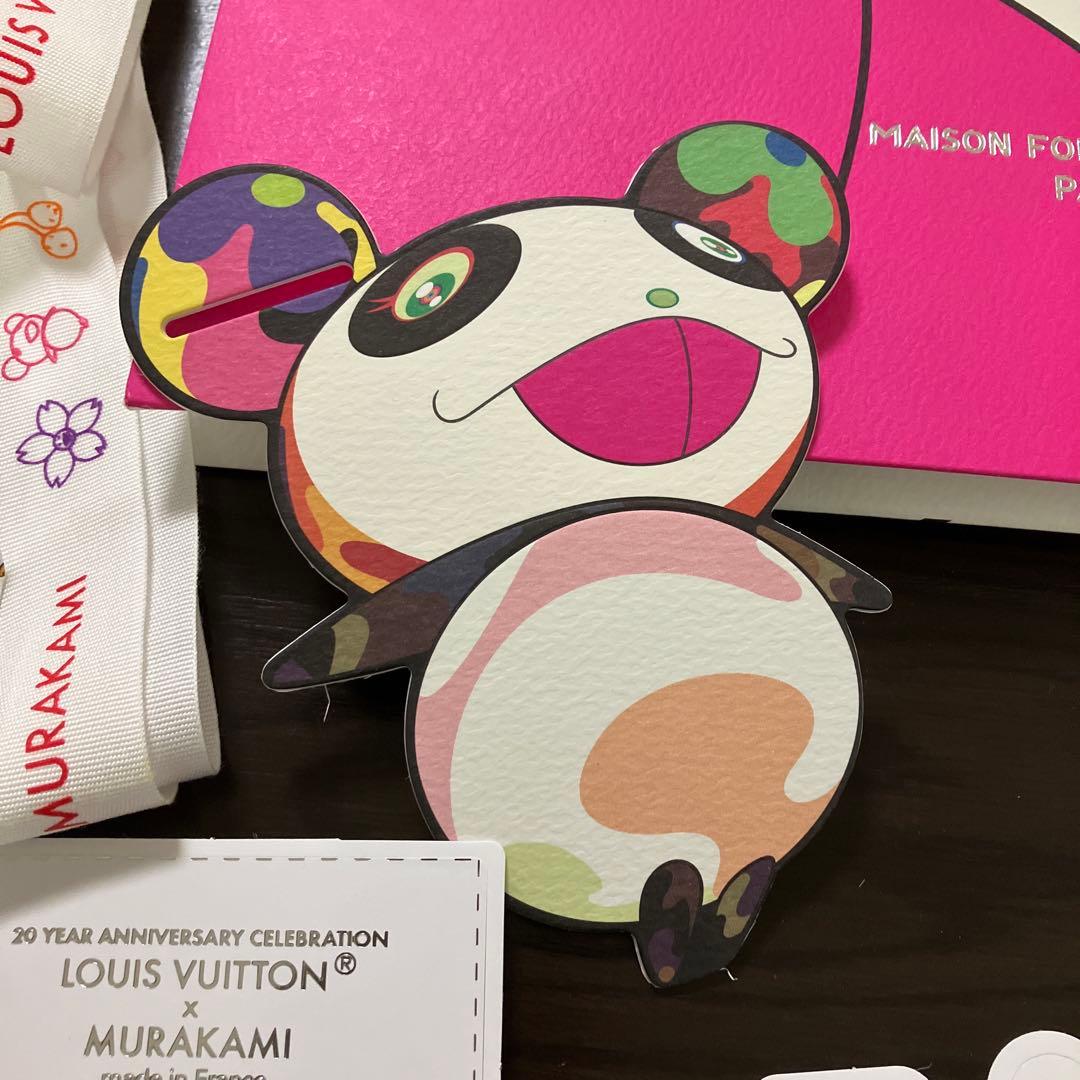 LOUIS VUITTON ルイヴィトン村上隆ステッカー2個セット紙袋ショッパー