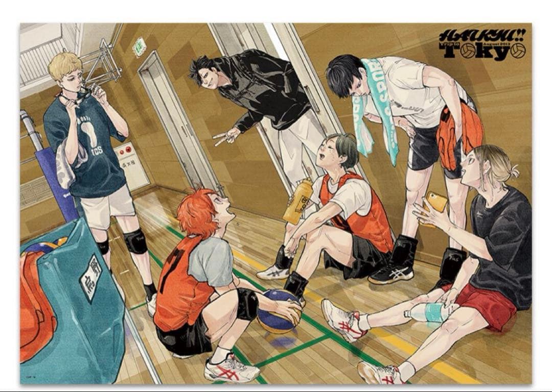 ハイキュー!!ジャンプGIGAクリアファイル・クリアポスターセット10個